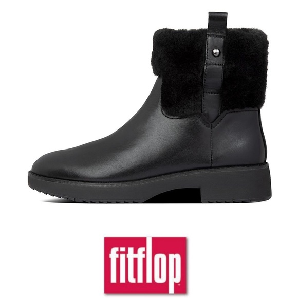 Fitflop Mimie Shearling Ankle Boots 
